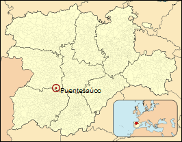 Localización Fuentesaúco